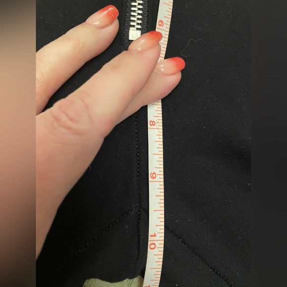 Bebe Skinny High Elastic Stretch Waist Zipper Front Black Pants XS TP - US Made - Picture 11 of 16